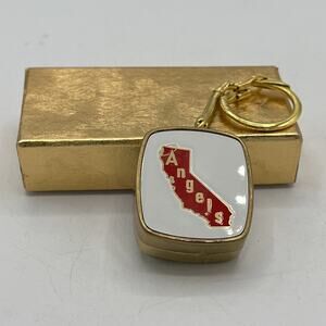 Vintage Sankyo Music Box Keychain – Japan “Take Me Out to the Ballgame”